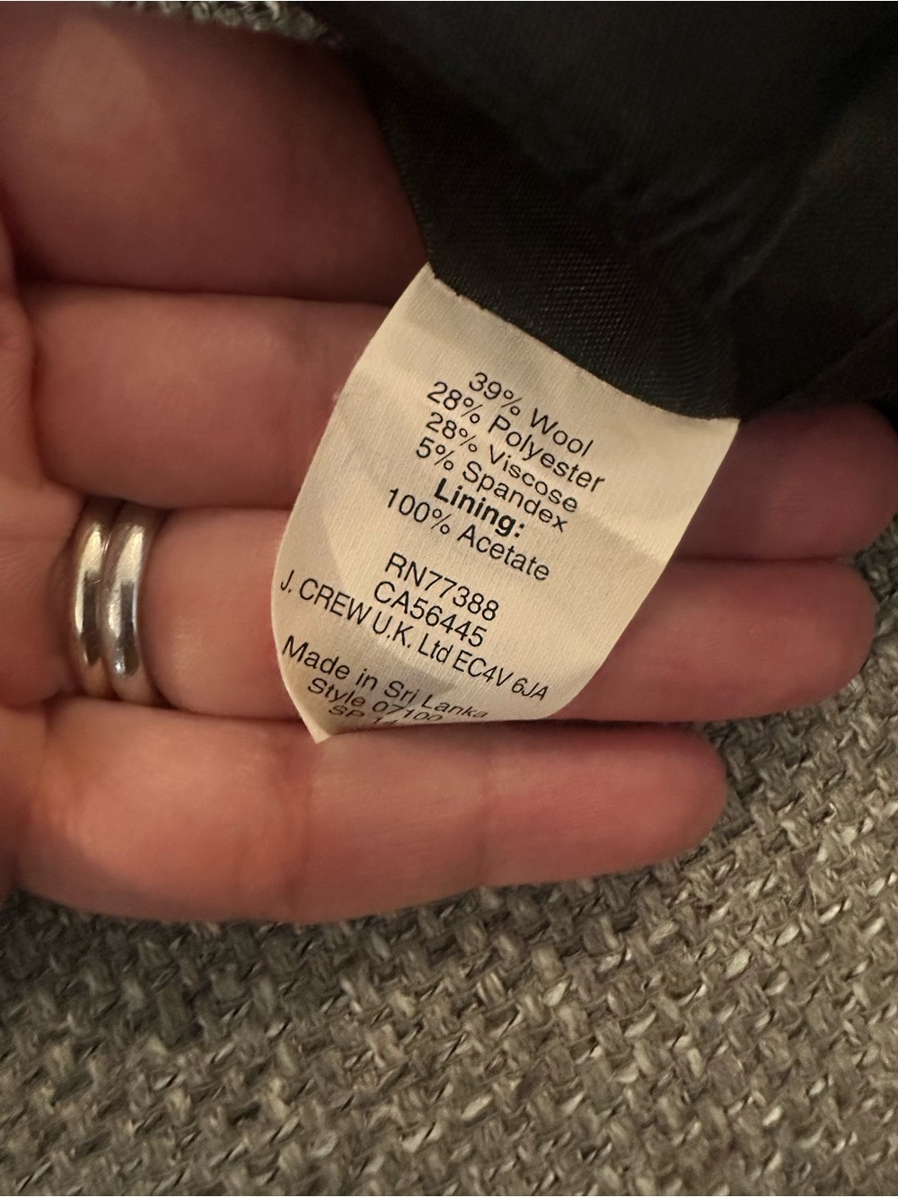 J Crew Black dress - Picture 5 of 6
